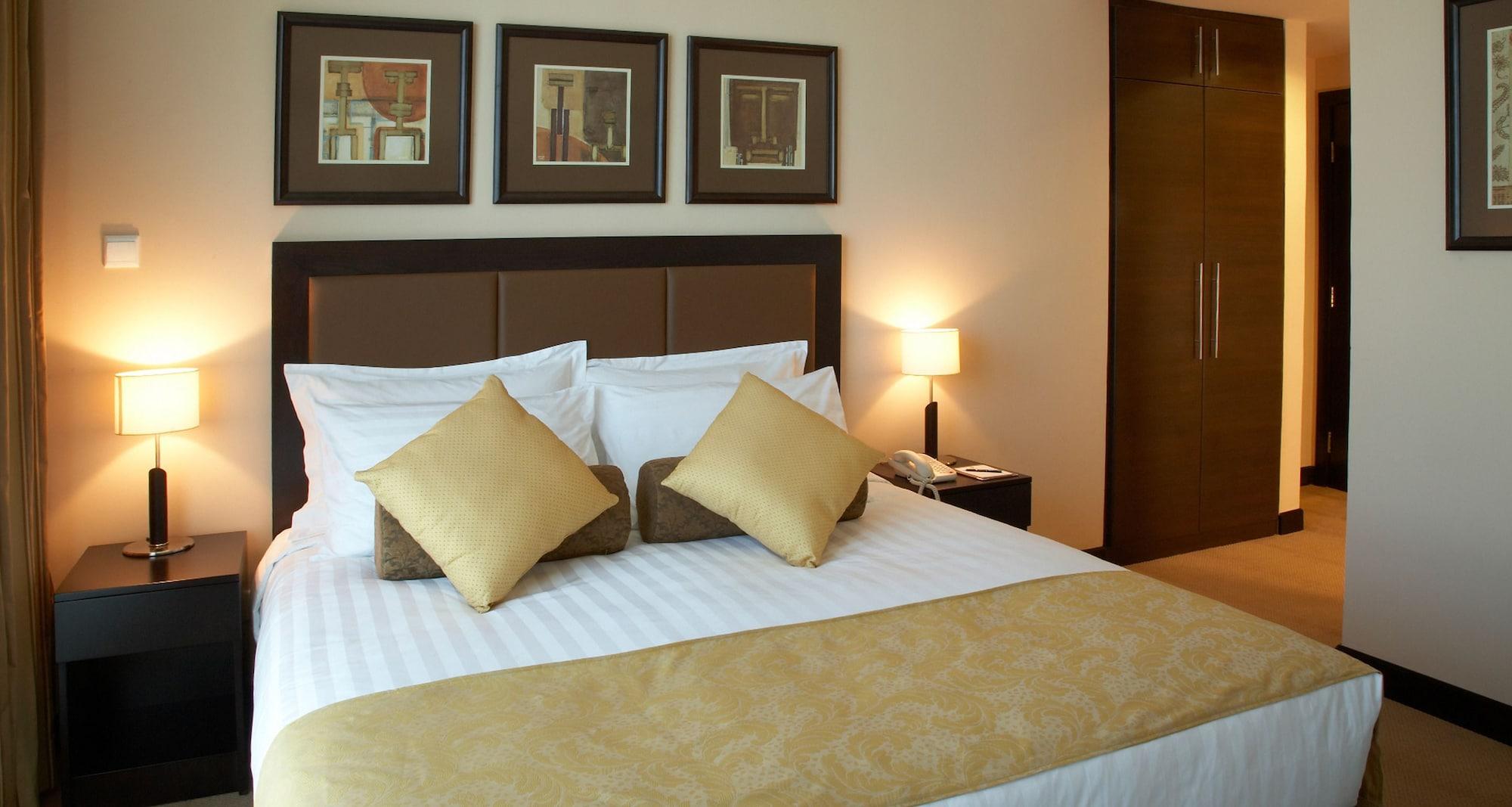 Al Manzel Hotel Apartments Abu Dhabi Eksteriør billede