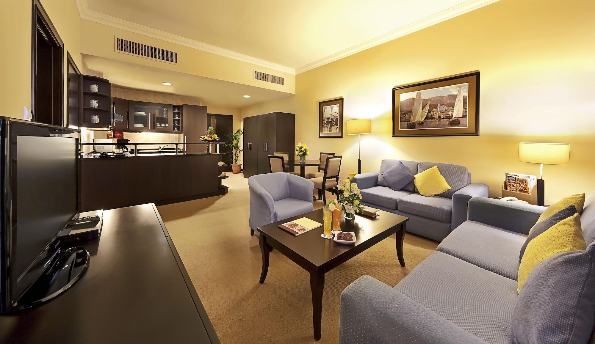 Al Manzel Hotel Apartments Abu Dhabi Eksteriør billede